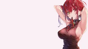Girls Boobs Houshou Marine Wallpaper