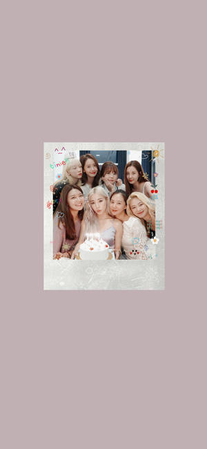 Girls' Generation Birthday Polaroid Wallpaper