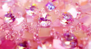 Girly Money Crystals Wallpaper