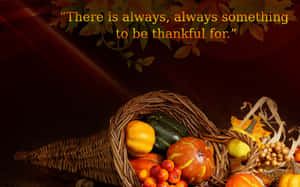 Give Thanks With A Beautiful Thanksgiving Feast. Wallpaper