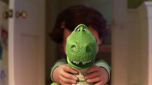 Giving Toy Story Rex Wallpaper