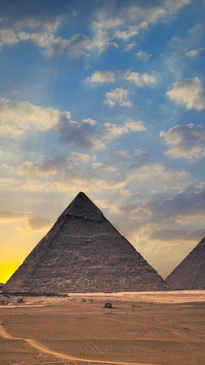 Giza Necropolis Egypt Top Iphone Hd Wallpaper