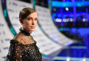 Glamorous Celebrity Millie Bobby Brown Wallpaper