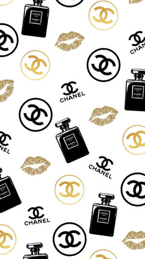 Glamorous Chanel Logo Wallpaper
