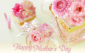 Glamorous Mother's Day Greeting Wallpaper