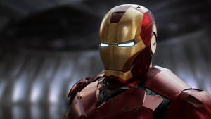 Glaring Eyes Of Iron Man Mark 3 Wallpaper