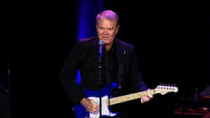 Glen Campbell Performing Live Wallpaper