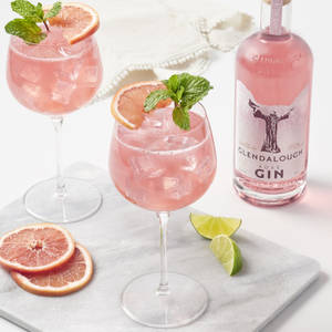 Glendalough Rose Gin Wild Botanical Cocktail Wallpaper