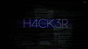 Glitch Hacker Screen Wallpaper