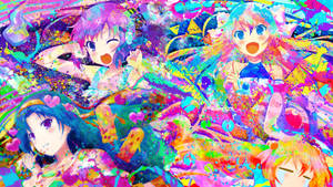 Glitchcore Rokujouma Wallpaper