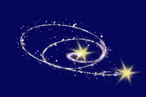 Glitter Stars Wallpaper