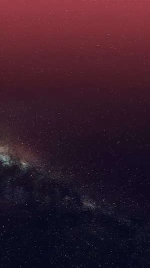Glittery Dark Universe Iphone Wallpaper