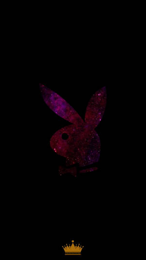 Glittery Pink Playboy Logo Wallpaper