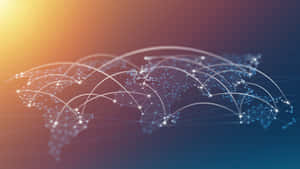 Global Network Connectivity Concept Wallpaper