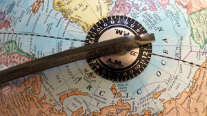 Globe Map Time Zones Wallpaper