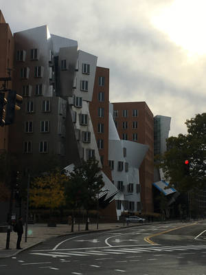 Gloomy Atmosphere Over Mit Building Wallpaper