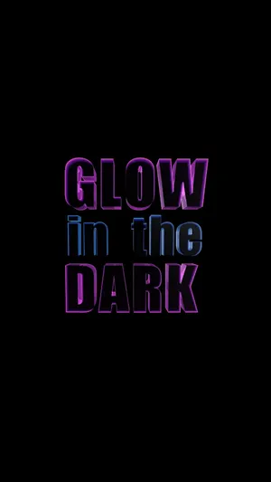 Glow In The Dark Starry Night Wallpaper