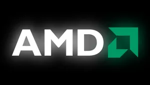 Glowing Amd Logo Wallpaper