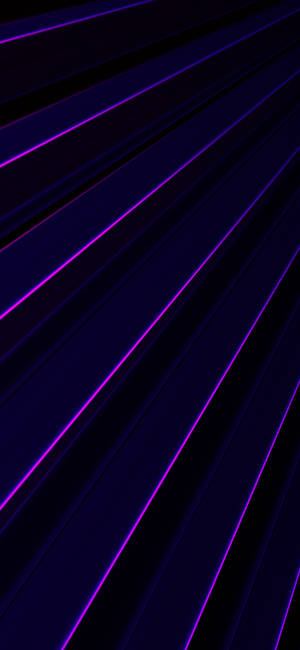 Glowing Black And Purple Aesthetic Lines Wallpaper
