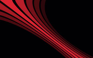 Glowing Cool Red Lines Wallpaper
