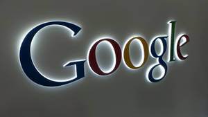 Glowing Google Logo Wallpaper