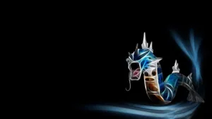 Glowing Neon Pokémon Gyarados Wallpaper