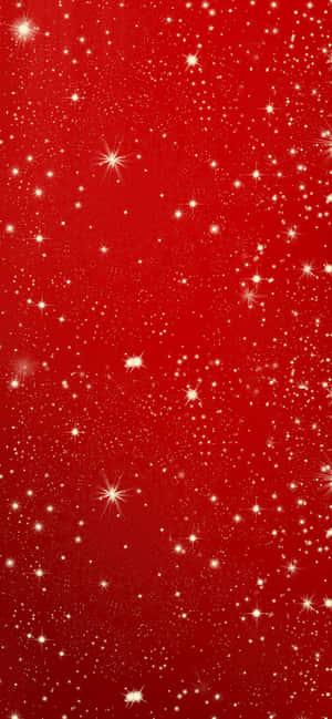 Glowy Red Christmas Iphone Wallpaper