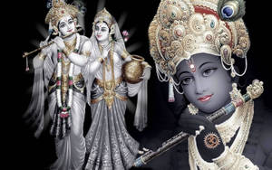 God Full Hd Lord Krishna And Radha Wallpaper