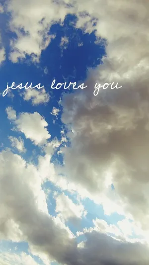 God Is Love: You Are Loved Wallpaper
