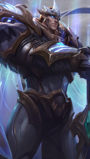 God King Garen Lol Iphone Wallpaper