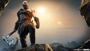God Of War Fortnite Kratos Wallpaper