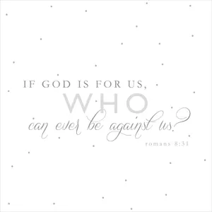 God Quotes Romans 8:31 Wallpaper