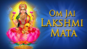 Goddess Lakshmi Om Jai Lakshmi Mata Hd Wallpaper