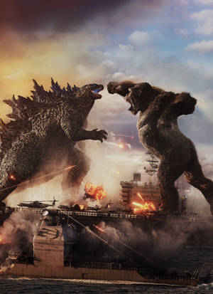 Godzilla Vs King Kong Battle Wallpaper