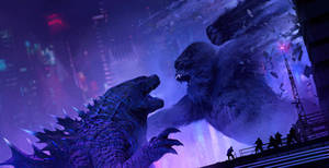 Godzilla Vs King Kong Hd Wallpaper Wallpaper