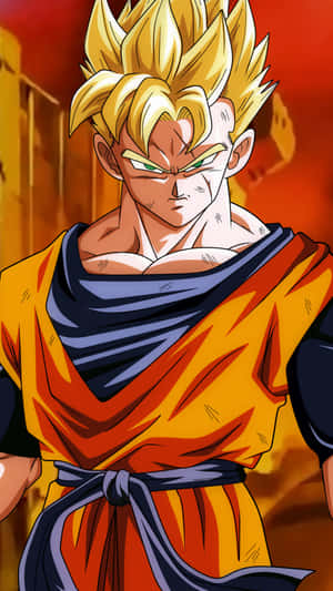 Gohan Iphone Short Yellow Hair Wallpaper