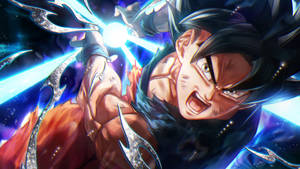 Goku 4k Ultra Hd Charging Kamehameha Wallpaper