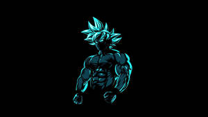 Goku 4k Ultra Hd Super Saiyan Blue Glowing Wallpaper