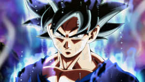 Goku Blasts It Into Overdrive With Ultra Instinct Wallpaper