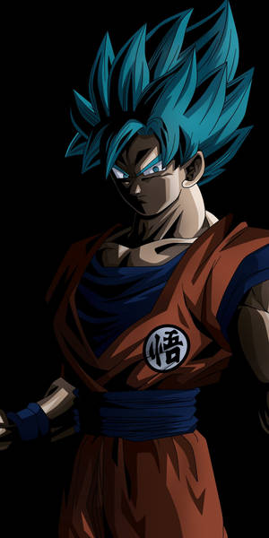 Goku Dark Portrait Wallpaper