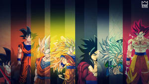 Goku Dragon Ball Super Cool Edit Wallpaper