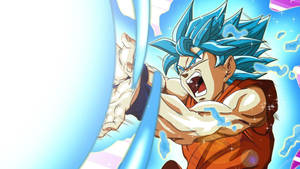 Goku God Kamehameha Wallpaper