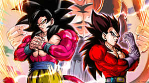 Goku In His Super Saiyan 4 Form. Wallpaper