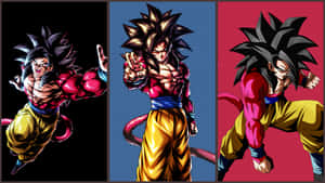 Goku In Super Saiyan 4 Form. Wallpaper