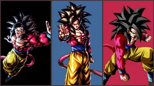 Goku In Super Saiyan 4 Form. Wallpaper
