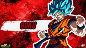 Goku Red Digital Art Wallpaper