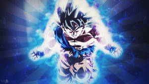 Goku Ultra Instinct Attack Wallpaper