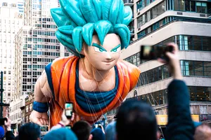 Goku Ultra Instinct Inflatable Wallpaper