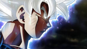 Goku Ultra Instinct Side Profile Wallpaper