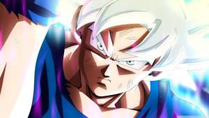 Goku Ultra Instinct Silver Eyes Wallpaper